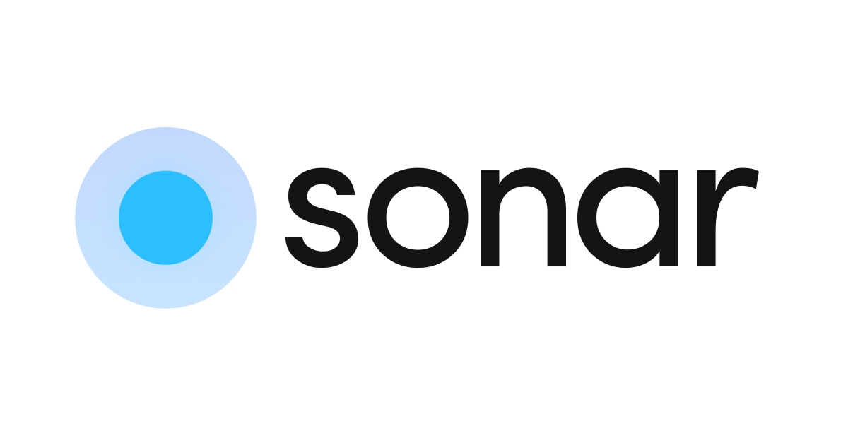 sonar v2 logo black